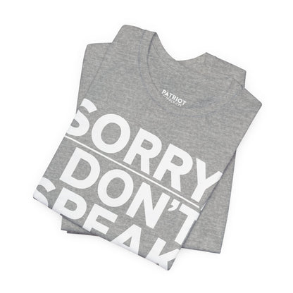 Sorry I Don&