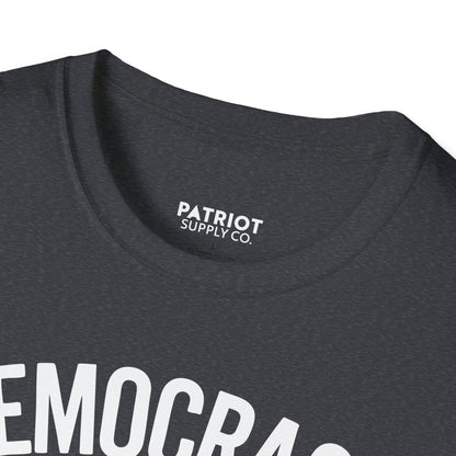 Democracy Dies In Darkness - Conservative Truth and Transparency T-Shirt