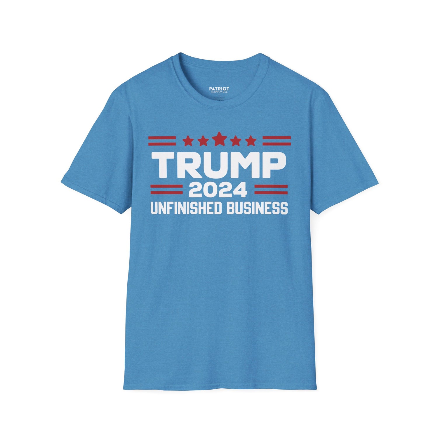 Trump 2024 Unfinished Business - Bold Political Statement T-Shirt