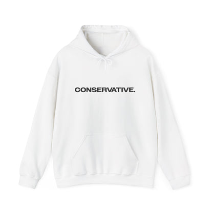 Conservative Message Hooded Sweatshirt - Patriotic Statement Comfort Wear - Patriot Supply Co.