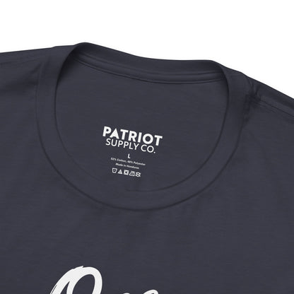 One Nation Under God, Period. - Conservative Faith and Freedom Statement Premium T-Shirt - Patriot Supply Co.