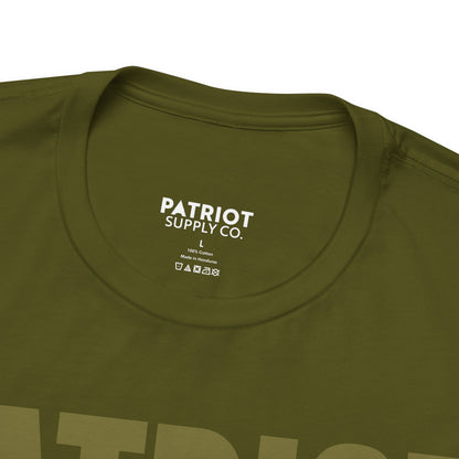 Patriot Warrior Protector Believer - Premium Conservative Patriot Statement T-Shirt - Patriot Supply Co.