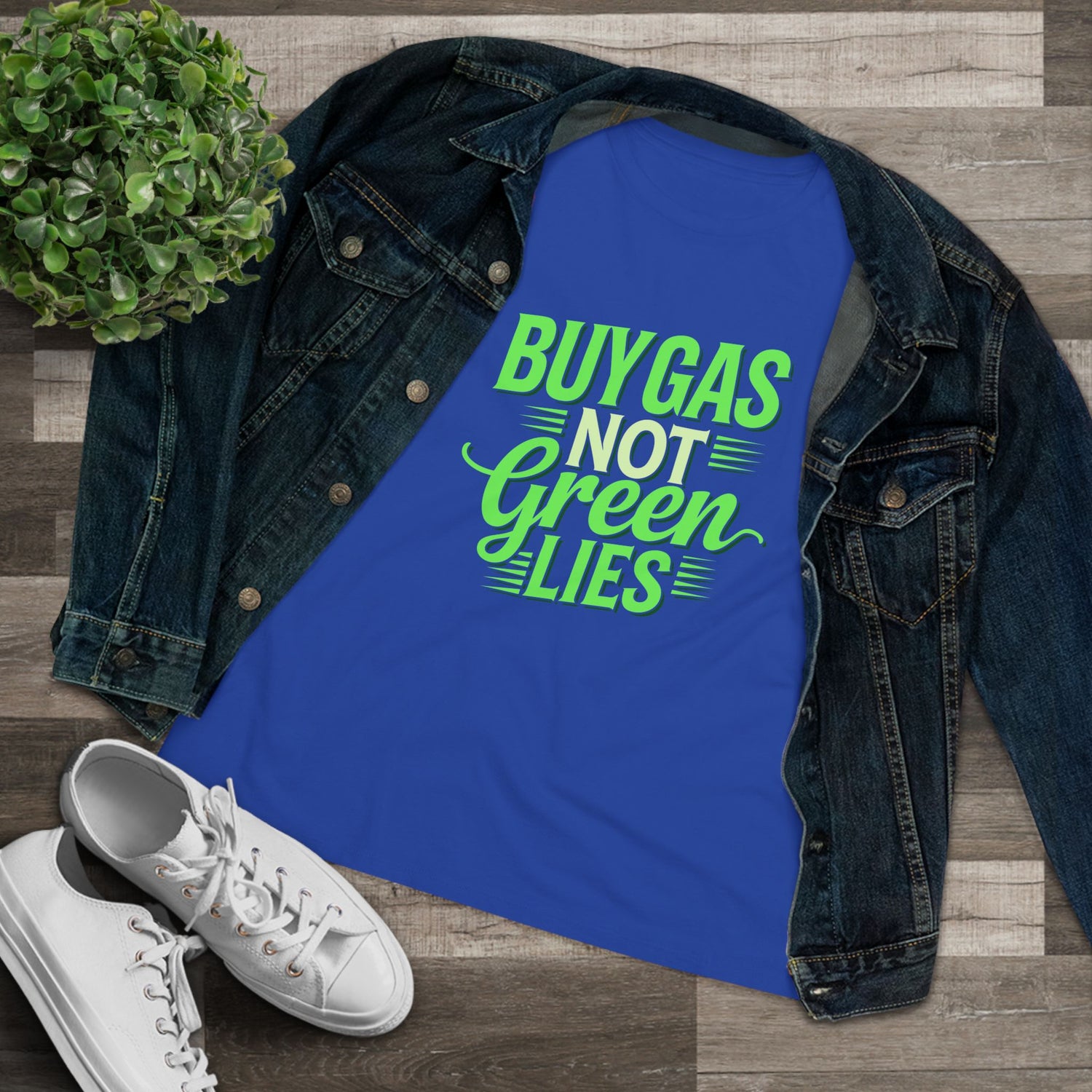 Buy Gas Not Green Lies Women&