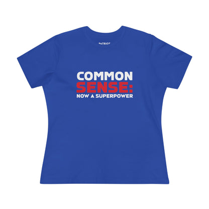 Common Sense Now a Superpower Women&