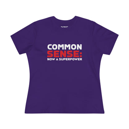 Common Sense Now a Superpower Women&
