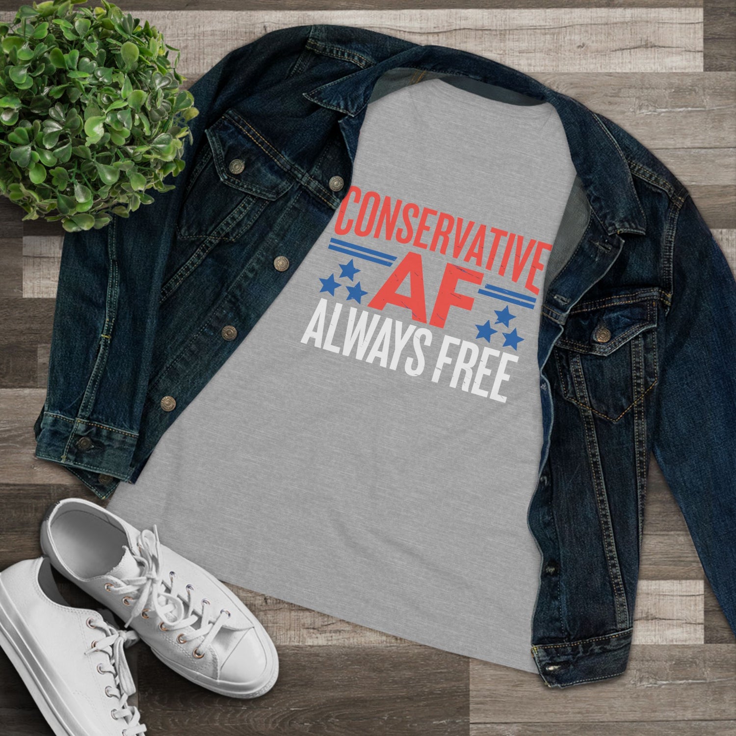Conservative AF Always Free Women&