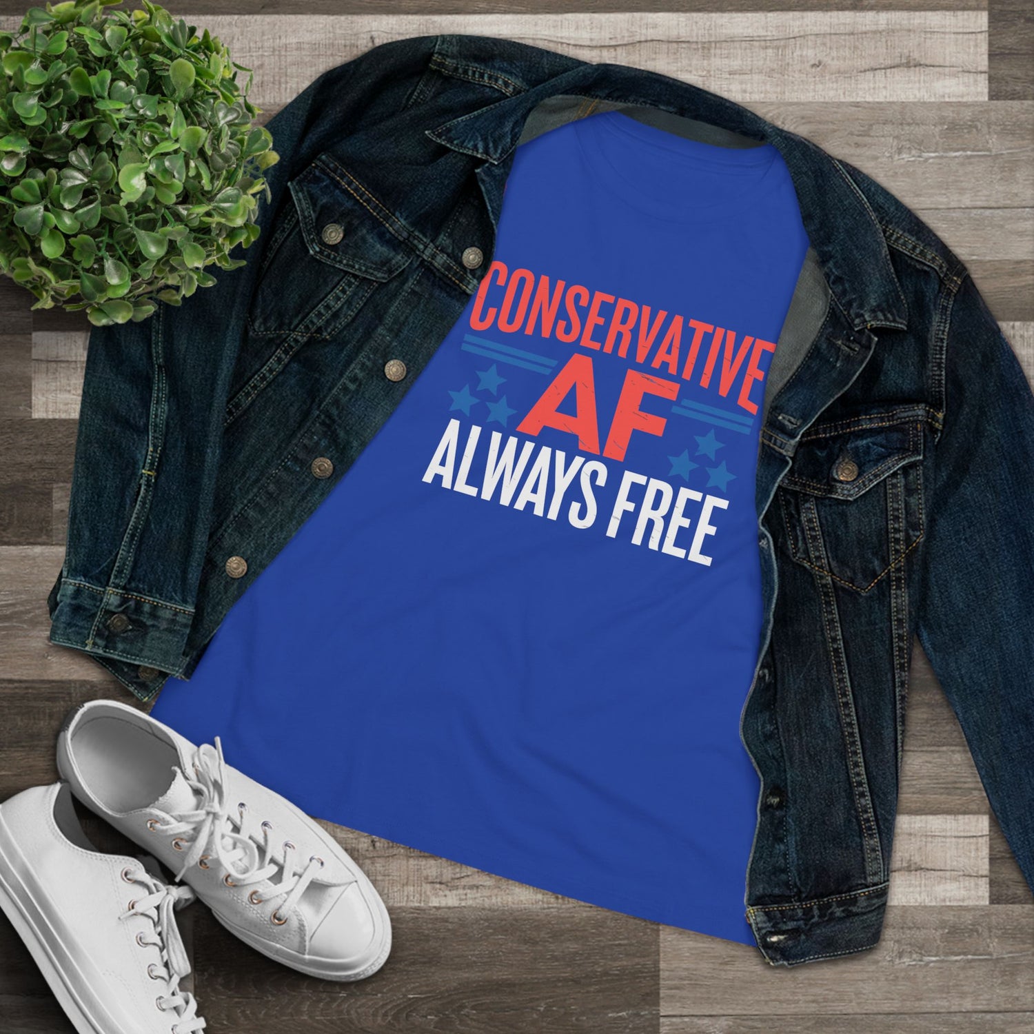 Conservative AF Always Free Women&