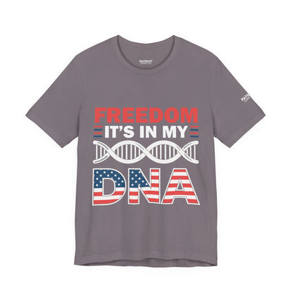 Freedom DNA T-Shirt - Patriotic Independence Day Tee | Conservative American Pride Apparel - Patriot Supply Co.