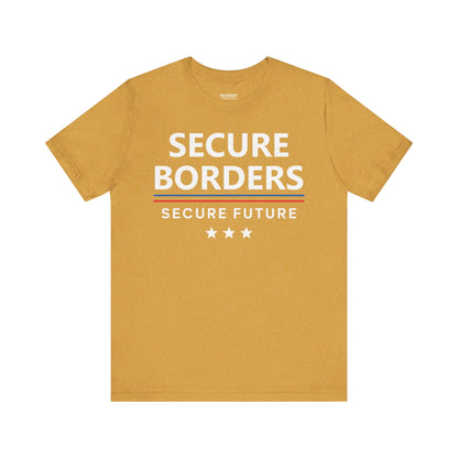 Secure Borders T-Shirt - Immigration Control Statement Tee | Conservative Border Security Apparel - Patriot Supply Co.