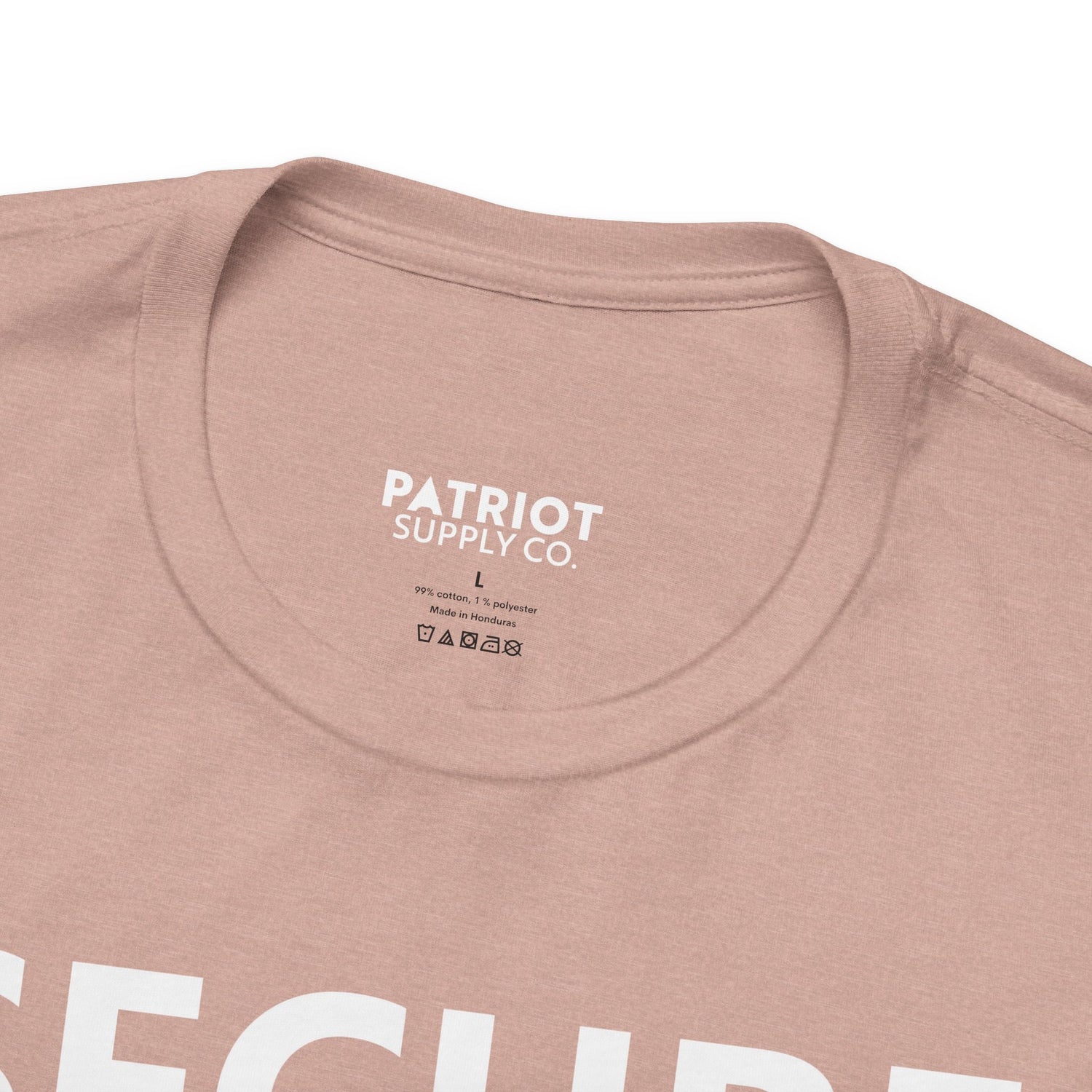 Secure Borders T-Shirt - Immigration Control Statement Tee | Conservative Border Security Apparel - Patriot Supply Co.