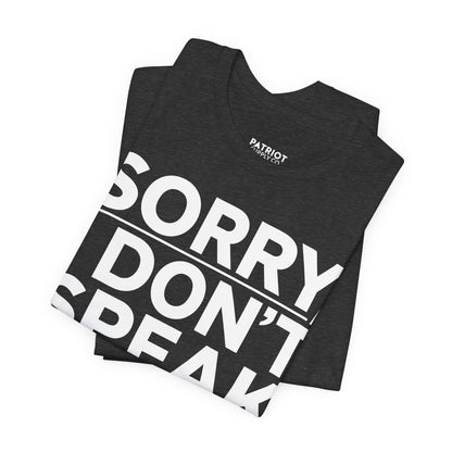 Sorry I Don&