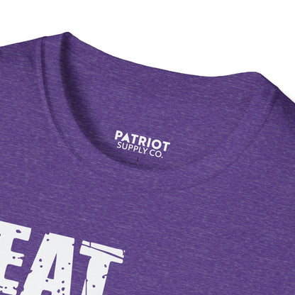 Eat Steak Not Soy - Conservative Anti-Vegan Statement T-Shirt - Patriot Supply Co.