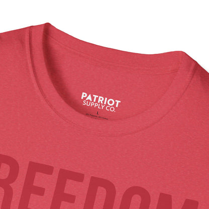Freedom Over Fauci - Bold Statement T-Shirt for Liberty Advocates - Patriot Supply Co.
