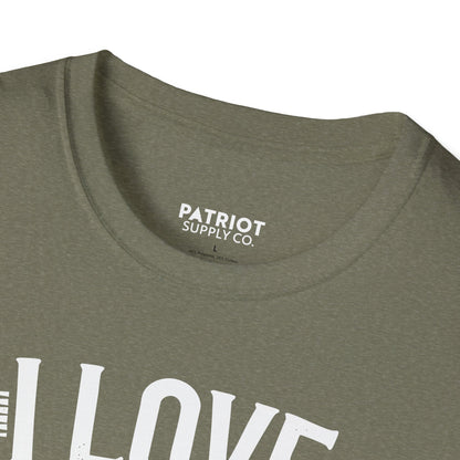 I Love Fossil Fuels And My Truck Does Too - Conservative Energy Independence T-Shirt - Patriot Supply Co.