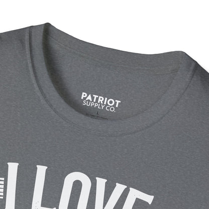 I Love Fossil Fuels And My Truck Does Too - Conservative Energy Independence T-Shirt - Patriot Supply Co.
