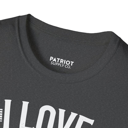 I Love Fossil Fuels And My Truck Does Too - Conservative Energy Independence T-Shirt - Patriot Supply Co.