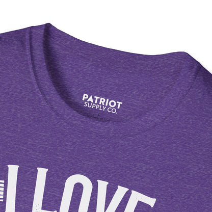 I Love Fossil Fuels And My Truck Does Too - Conservative Energy Independence T-Shirt - Patriot Supply Co.
