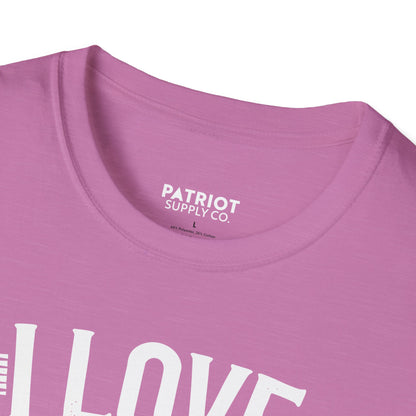 I Love Fossil Fuels And My Truck Does Too - Conservative Energy Independence T-Shirt - Patriot Supply Co.