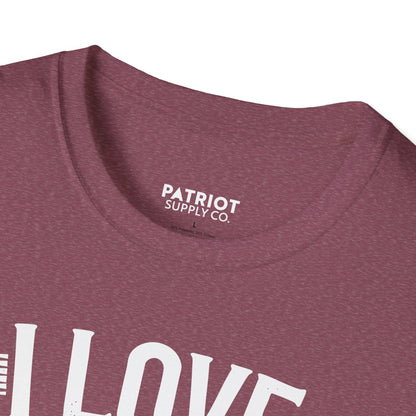 I Love Fossil Fuels And My Truck Does Too - Conservative Energy Independence T-Shirt - Patriot Supply Co.