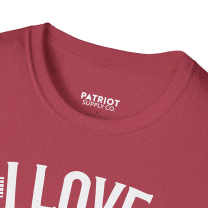 I Love Fossil Fuels And My Truck Does Too - Conservative Energy Independence T-Shirt - Patriot Supply Co.