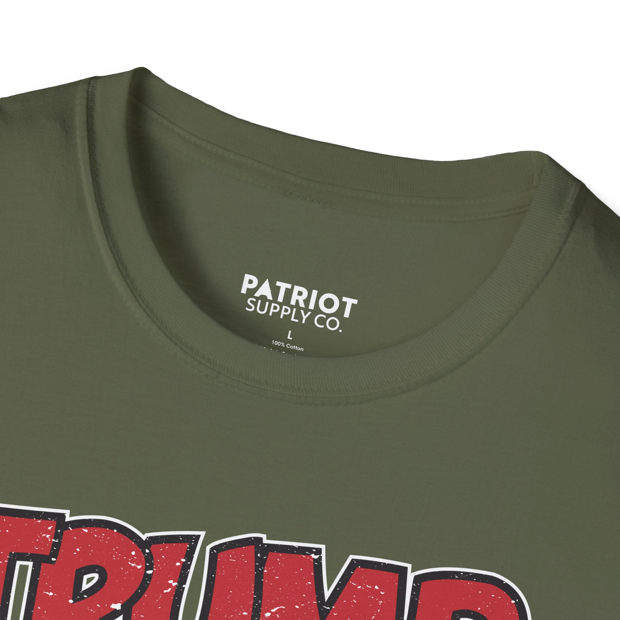 Trump Patriot Man - Conservative American Hero Statement T-Shirt - Patriot Supply Co.