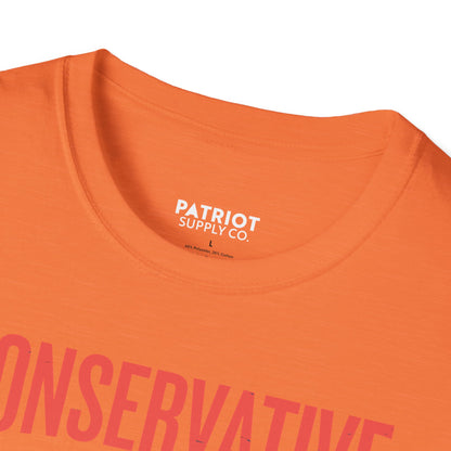 Conservative AF Always Free - Unapologetic Conservative Pride T-Shirt - Patriot Supply Co.