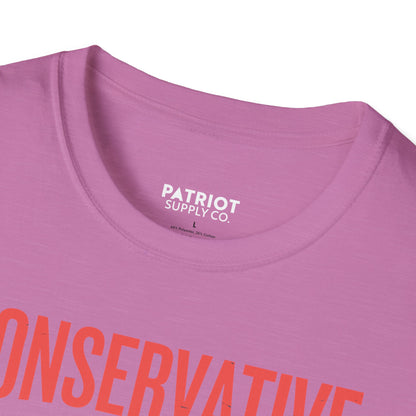 Conservative AF Always Free - Unapologetic Conservative Pride T-Shirt - Patriot Supply Co.