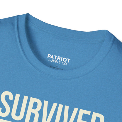 I Survived the Liberal Agenda - Conservative Victory Statement T-Shirt - Patriot Supply Co.
