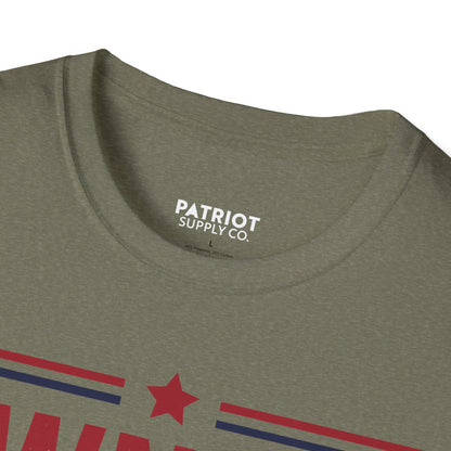 Owning The Libs Since Day One - Proud Americans Patriotic T-Shirt - Conservative Election Statement Tee | American Pride Celebration Apparel - Patriot Supply Co.