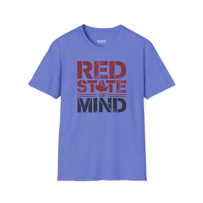 Red State of Mind - Conservative Pride Statement T-Shirt - Patriot Supply Co.