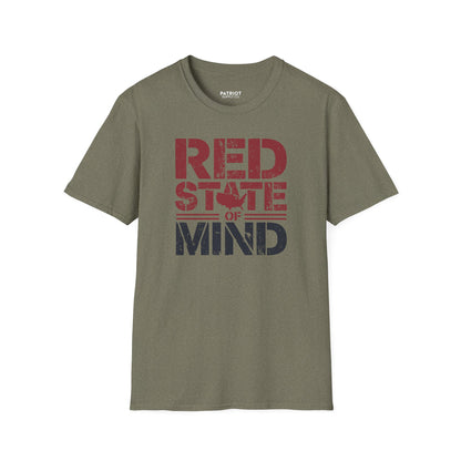 Red State of Mind - Conservative Pride Statement T-Shirt - Patriot Supply Co.