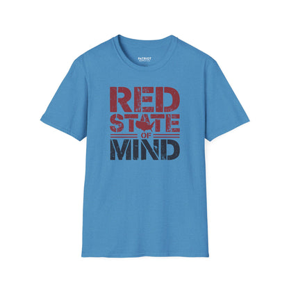 Red State of Mind - Conservative Pride Statement T-Shirt - Patriot Supply Co.