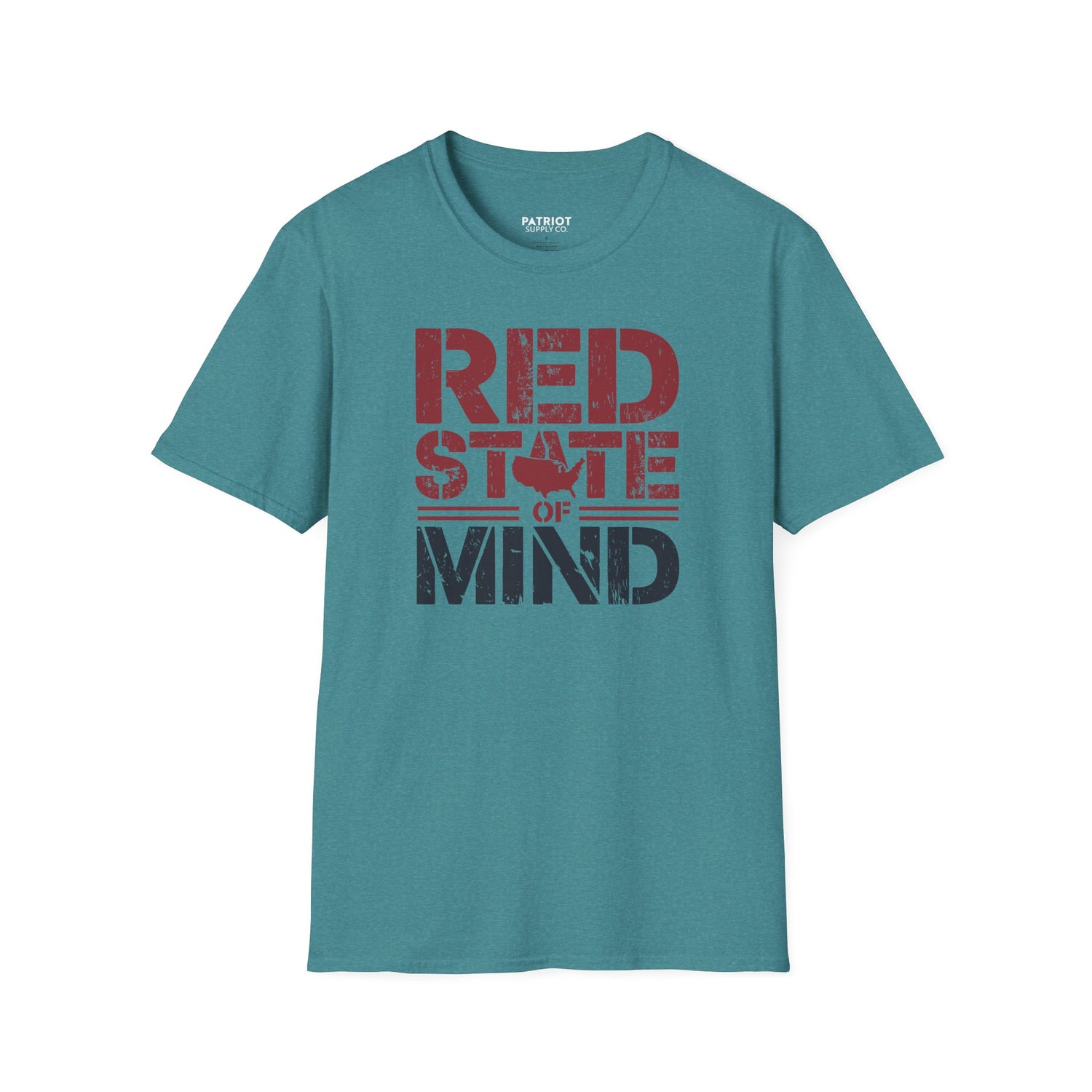 Red State of Mind - Conservative Pride Statement T-Shirt - Patriot Supply Co.