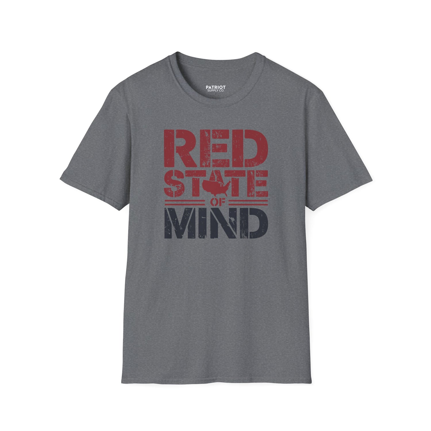 Red State of Mind - Conservative Pride Statement T-Shirt - Patriot Supply Co.